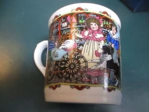 Monday’s Child Birthday Mug by Sue Scullard 1990 Royal Worcester Fine Porcelain - Picture 1 of 5