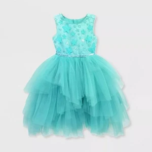Disney Store Ariel Fancy Party Dress Holiday for Girls Tulle The Little Mermaid - Picture 1 of 4