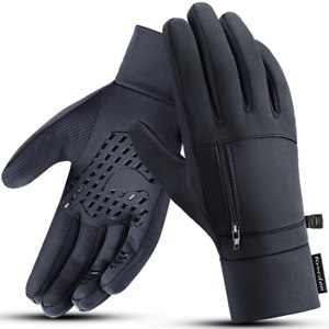 Winter Gloves Man Sports Snow Bicycle Gloves Touchscreen Windstop Cycling Gloves
