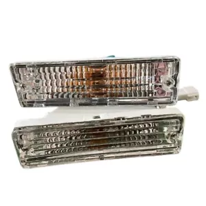 FIT Nissan Clear bumper turn signal Pickup D21 Pathfinder WD21 87-97 - Picture 1 of 7