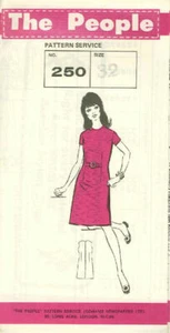 Vintage Kleid - Schnittmuster/Kleiderherstellung TP250 - Bild 1 von 1