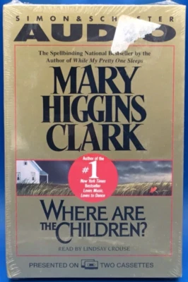 WHERE ARE THE CHILDREN? By Mary Higgins Clark Cassette Audiobook NEW Free Ship! - image 1 of 2