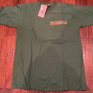 Vintage Crable Sportswear Mens T-Shirt Green Salem-Teikyo Crew Neck L New - Picture 1 of 6