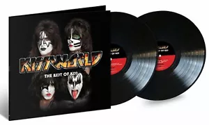 KISS - Kissworld - Best of - Greatest Hits 2 x LP Vinyl Album SEALED NEW Record - Picture 1 of 2