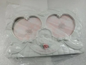 Precious Moments Anniversary Double Heart Photo Frame 169196. Retired & Unused. - Picture 1 of 6