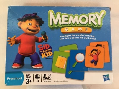 Hasbro MEMORY GAME SID THE SCIENCE KID EDITION 2010 - Image 1 of 4