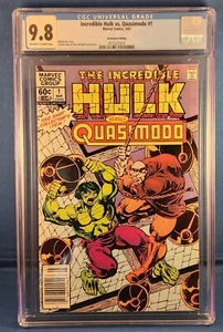 Incredible Hulk Vs. Quasimodo #1 CGC 9,8 marzo 1983 edición quiosco - Imagen 1 de 2