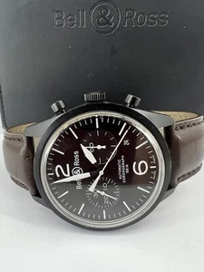 Bell & Ross BR126-94-SC Aviation Automatik seltene Uhr - Bild 1 von 10