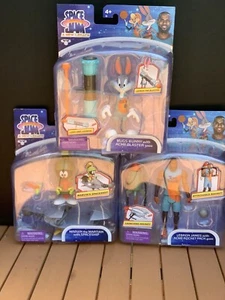 Space Jam Un nuevo legado - Lote de 3 figuras funko Lebron James Bus Bunny Marvin - Imagen 1 de 11