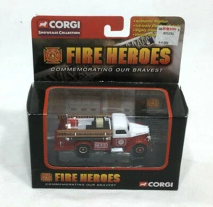 2002 Corgi Fire Heroes Millwood Fire Dept 1939 Ford V8 Pumper NEW Boxed FREESHIP - Picture 1 of 2
