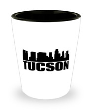 Shot Glass Skyline TUCSON, Shot Glass Gift, Tucson AZ, Shot Glass, Souvenir Gift
