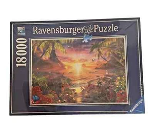 NIB Ravensburger 18,000 Piece Puzzle Paradise Sunset 108.5" x 25.5" - Picture 1 of 4