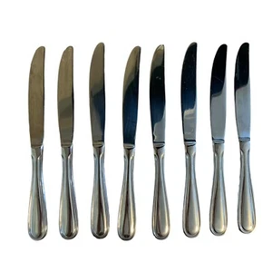 Towle Stockton Messer Messer 8 Stück Edelstahl Besteck glänzend 18/0 Ersatz - Bild 1 von 4