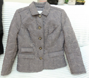 Edina Ronay  jacket L/14- London- lightly padded, decorative stitching