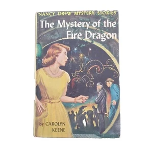 Nancy Drew #38 Mystery of the Fire Dragon (1961 Hardcover) Yellow Carolyn Keene - Bild 1 von 20