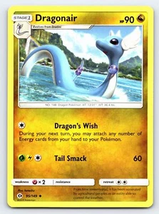 Dragonair 95/149 Conjunto Base Sol y Luna Poco Común Tarjeta Pokémon - Casi Nuevo - Imagen 1 de 2