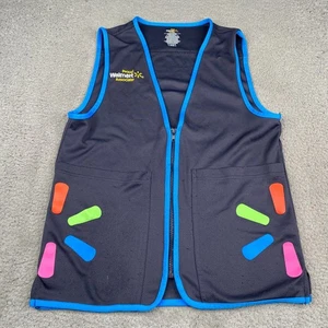Walmart Employee Vest Adult XS Gray Full Zip Sleeveless Associate Uniform - Picture 1 of 9