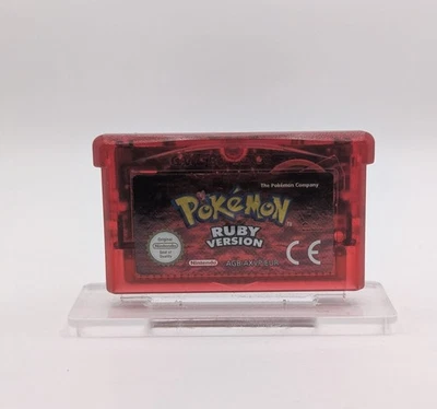 Pokémon Ruby Version (GBA) | 100% Authentic PAL | New Save Battery | Tested - Image 1 of 4