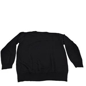 Billy London UK Black Soft Long Sleeve Ultra-soft Sweater V-Neck Size XL - Picture 1 of 9