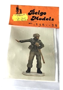 KIT METAL BLANCO TRIPULACIÓN ALEMANA BELGO MODELS 115 ESCALA 1/35 PRECINTADO - Imagen 1 de 5