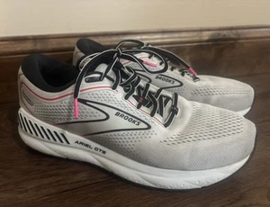 Size 9.5- Brooks Ariel GTS 23 Wide Grey Black Pink - Picture 1 of 7