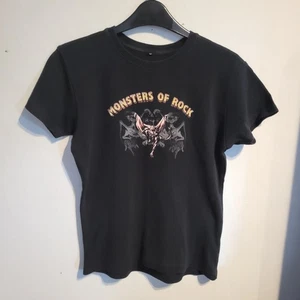 Vintage 2006 Monsters Of Rock Concet T-Shirt Womens Size M Deep Purple, Alice Co - Picture 1 of 7