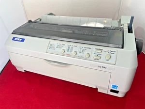 Epson LQ-590 Dot Matrix Printer USB & parallel ports. With warranty - Picture 1 of 13