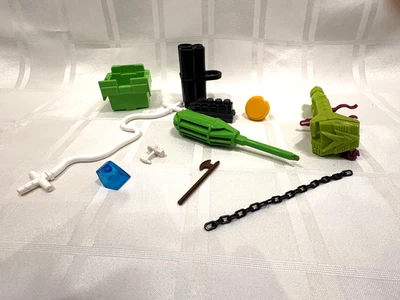 Смешанный лот - 11 винтажных деталей/аксессуаров - Lego, Fisher Price, Construx, Kenner - Изображение 1 из 4