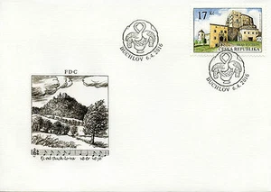 Czech Republic 2016 FDC Buchlov Castle 1v Set Cover Buildings Castles Stamps - Picture 1 of 1