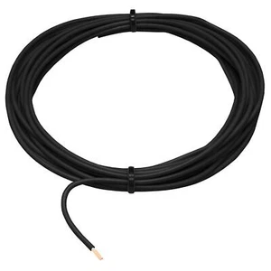 10m FLRY Fahrzeugleitung Schwarz 1mm² rund Kabel Litze KFZ Stromkabel - Picture 1 of 2