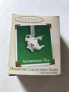 Hallmark Keepsake Christmas Ornament Afternoon Tea Great gift tea Lover In Box - Picture 1 of 10