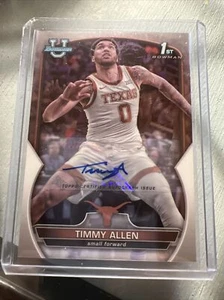 2022-23 Bowman University Chrome Timmy Allen #26 Auto - Picture 1 of 2