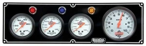 QuickCar 61-67413 Gauge Panel / Oil Temp and Pressure Water Temp W/ Remote Tach - Picture 1 of 1