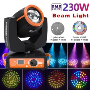 230W Zoom Moving Head Beam Sharpy Light 8Prism Strobe DMX16Ch Stage DJ Bar Party - Picture 1 of 11