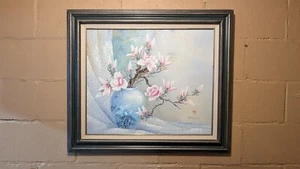 Pintura al óleo firmada por Chung ganada con marca de fabricantes - Imagen 1 de 14