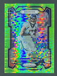 LIL'JORDAN HUMPHREY 2023 Panini Prizm #90 Pulsar Verde Prizm Denver Broncos - Foto 1 di 2