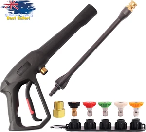 2000PSI Pressure Washer Gun w/Jet Wand & 5 Nozzles for Karcher Ryobi Powerstroke - Picture 1 of 12