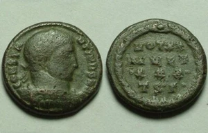Constantine Thessalonica Rare genuine ancient Roman coin Laurel wreath success - Picture 1 of 4
