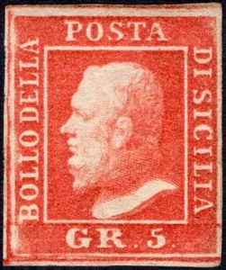 SICILIA 💎 5 GRANA (11a) NUOVO MNH* - II^ TAV. QUALITÀ E GOMMA PIENA - A.DIENA - Foto 1 di 2