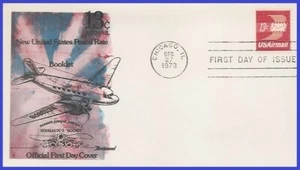 USA5 #C79a U/A Fleetwood FDC Winged Letter - Bild 1 von 1