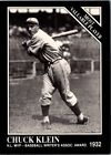1991 Conlon Collection Tsn Chuck Klein #300 Philadelphia Phillies Baseball Card