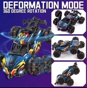 Stunt Car, 360 Flips Rotating RC Cars with Light Spray Effect, 6WD 2.4Gh - Picture 1 of 15