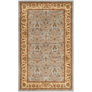 Safavieh Lyndhurst 3'-3" X 5'-3" Power Loomed Rug in Light Blue / Ivory - Picture 1 of 8