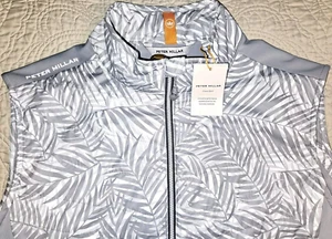 NEW PETER MILLAR, MEN'S SIZE XL, FUSE ELITE HYBRID FULL-ZIP⛳VEST, MSRP $200.00! - Picture 1 of 24