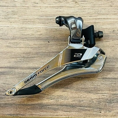 SRAM Force 22 2x11 Front Derailleur Braze On MISSING TAPERED WASHER - Image 1 of 4