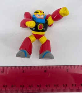 Figura de PVC Guts Man 1995 Bandai vintage de 2" coleccionable Nintendo Mega Man - Imagen 1 de 1