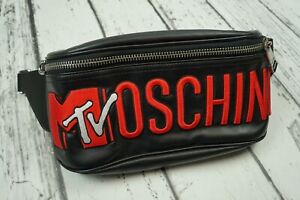 Used MOSCHINO H&MOSCHINO - H&M black oversized fanny pack bag Waist Bag