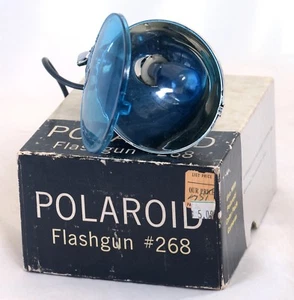 Polaroid Flashgun #268 Vintage Lighting Accessory in Original Box - Picture 1 of 2