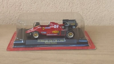Ferrari 126 C2B 1983 Patrick Tambay Formula 1 Die Cast Modellino Altaya 1/43 - Immagine 1 di 4