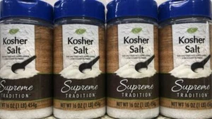 ¡Nuevo! Sal kosher Supreme Tradition 4 X 16 oz  - Imagen 1 de 1